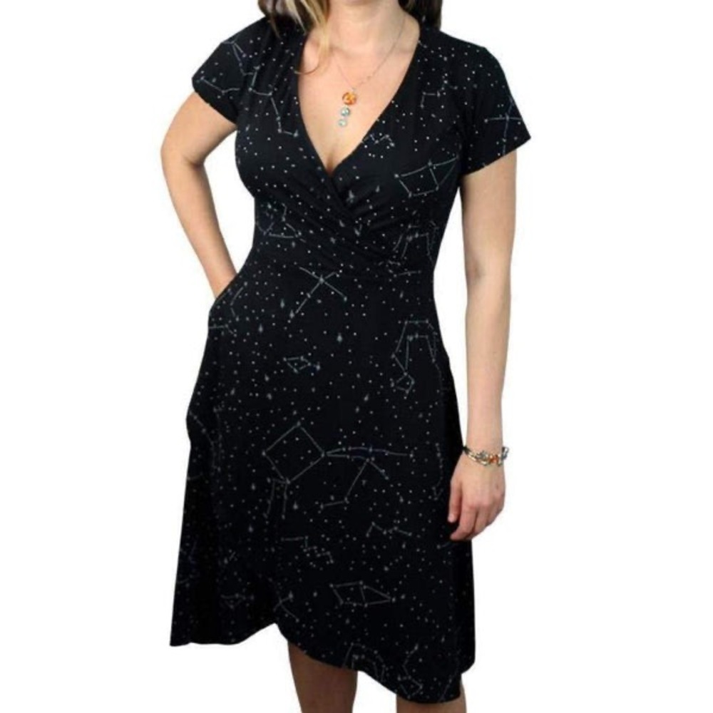 Svaha USA Constellations Glow-in-the-Dark Katherine Dress